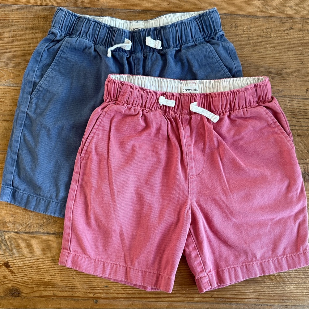Crewcuts Boys Drawstring Shorts size 10 (set of 2)